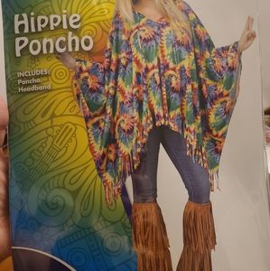 Hippie poncho costume